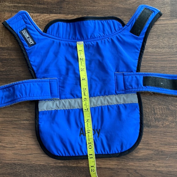 Lands End Fleece Dog coat - Picture 3 of 9